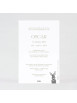 Faire part naissance joli lapin