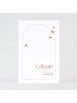 Faire-part simple arche papillons rouges
