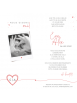 Faire-part de mariage Ligne Cœur