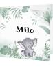 Éléphant botanique – Faire-part de naissance