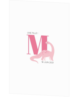 Carte de naissance Mila